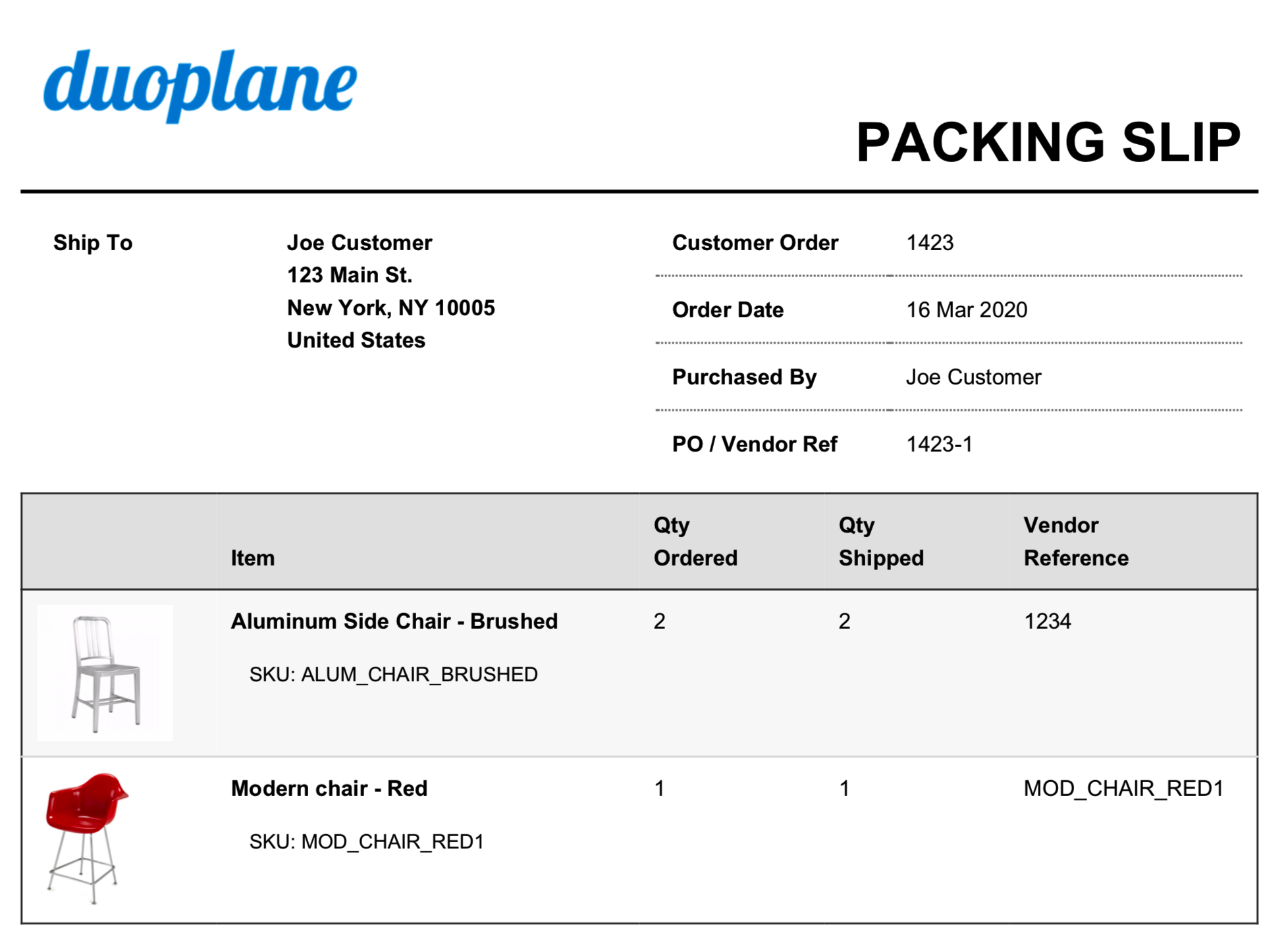 Add Images from Shopify to a Packing Slip – Duoplane Support Center
